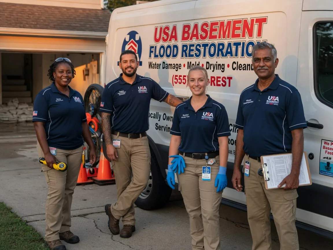 Basement Flood Cleanup company in Comins, MI